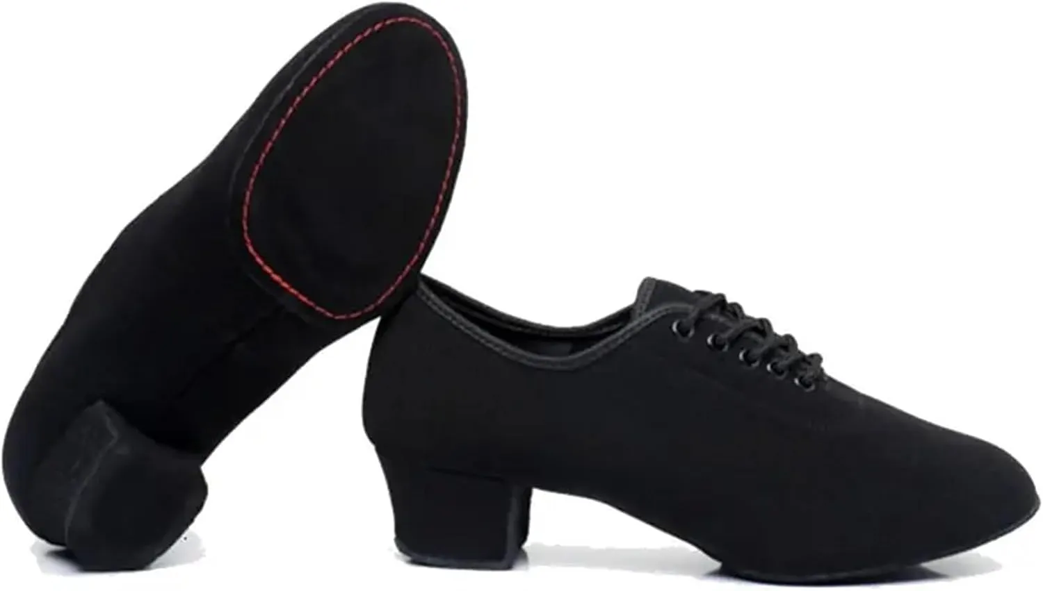 Women's Latin Dance Shoes Women Latin Dance Shoes Girl Modern Practise Dancing Shoe(Black 5cm,39)