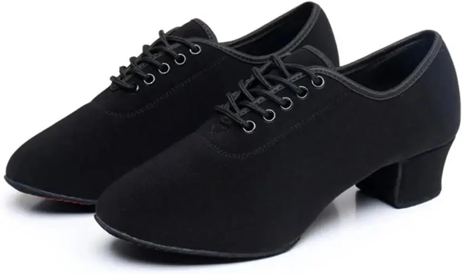 Women's Latin Dance Shoes Women Latin Dance Shoes Girl Modern Practise Dancing Shoe(Black 5cm,39)