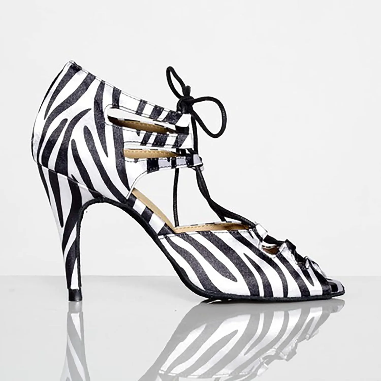Women's Latin Salsa Tango Ballroom Waltz Dance Shoes Wedding Performance Dancing Shoes Party High Heels Professional Sandals
