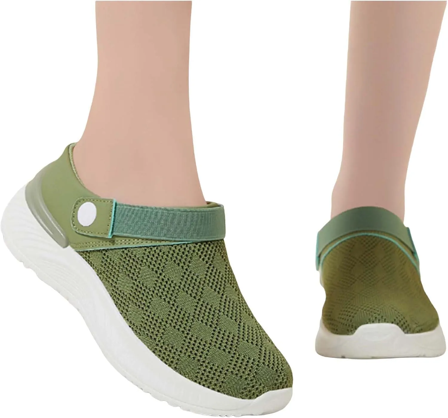 Womens Orthopedic Clogs Sports Clogs Slip On Walking Sneakers Closed Toe Wide Width Sandals Dressy Summer Mules Lightweight Comfy Outdoor Sandals 2025