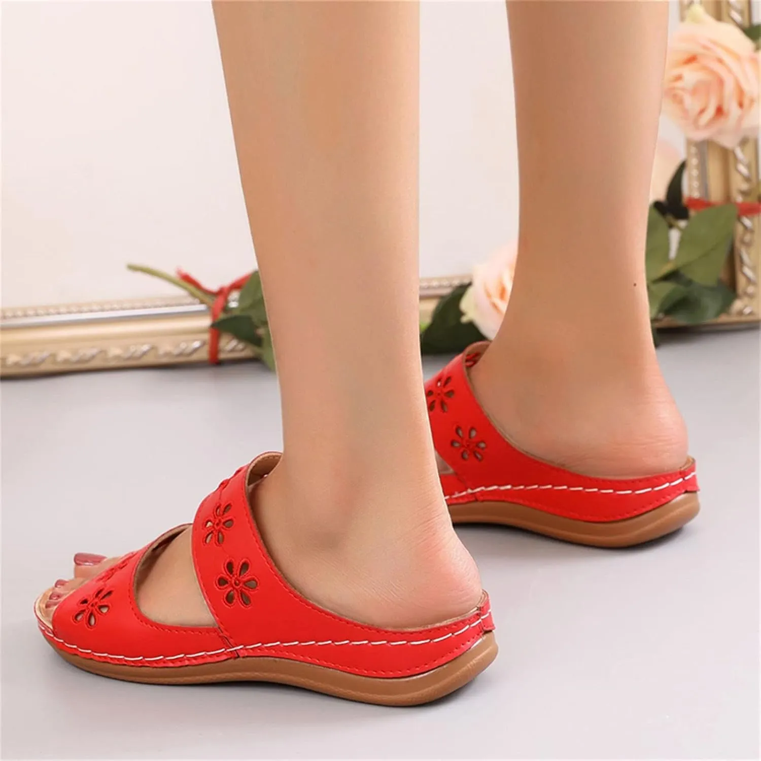 Womens Orthopedic Dress Sandals Orthopedic Supportive Slippers for Women Arch Support Flip Flops Arch Support Orthopedic Womens Black Shoes Dressy Casual Sandals Orthopedic Flip Flops Women Sandals