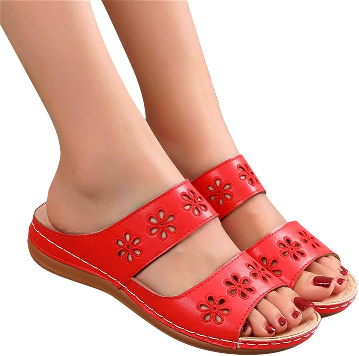 Womens Orthopedic Dress Sandals Orthopedic Supportive Slippers for Women Arch Support Flip Flops Arch Support Orthopedic Womens Black Shoes Dressy Casual Sandals Orthopedic Flip Flops Women Sandals