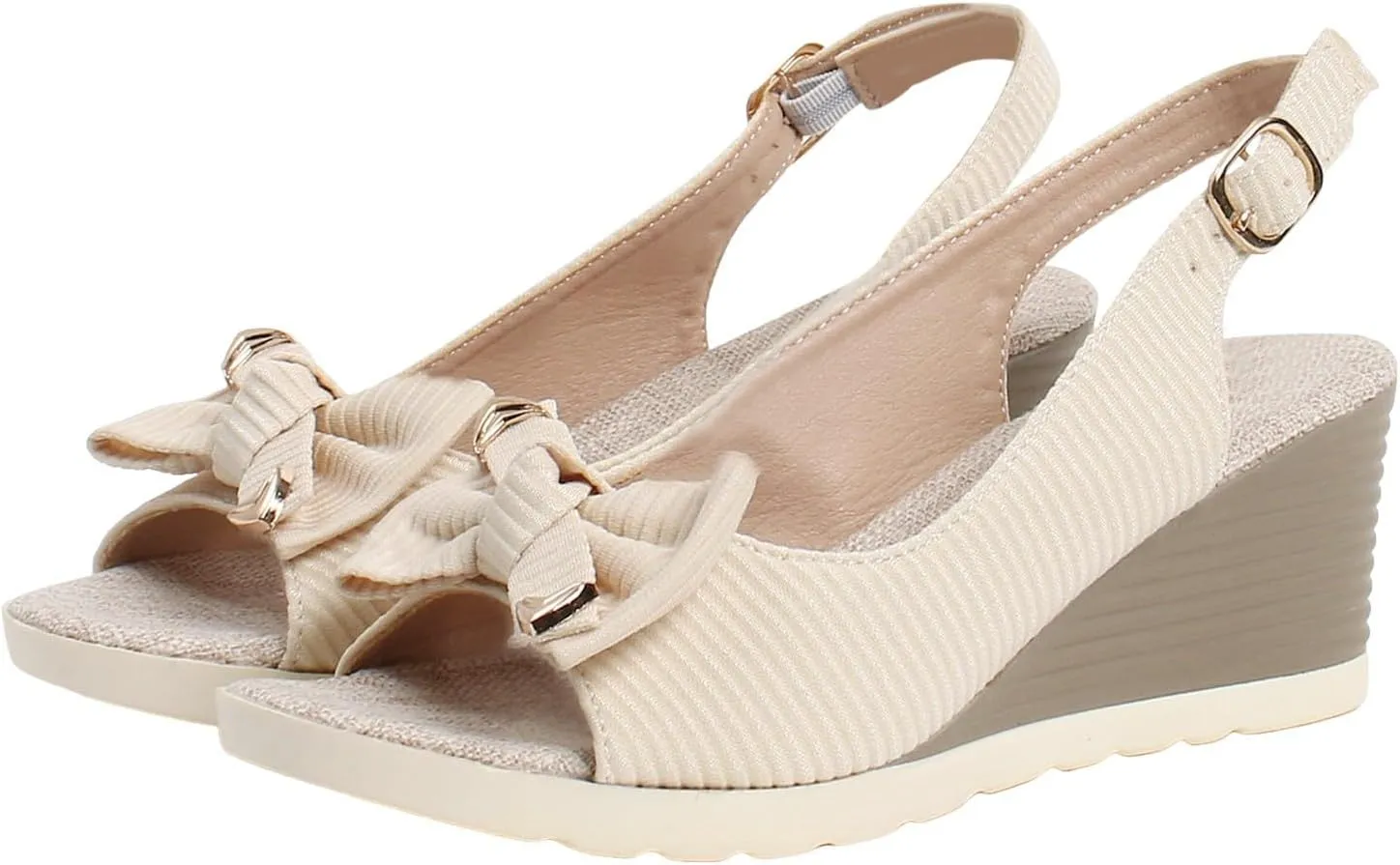 Women's Platform Wedge Sandals Wedge Sandals for Women Casual Beach Comfortable Sandal Soft Arch Support Summer
