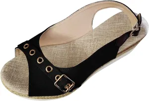 Women's Platform Wedge Sandals Wedges for Women Soft Summer Arch Support Sandal Casual Walking Comfortable