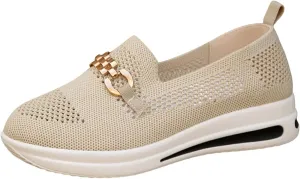 Womens Soft Sole Mesh Comfort Orthopedic Shoes 2024 New Slip on Orthopedic Walking Shoes for Women with Arch