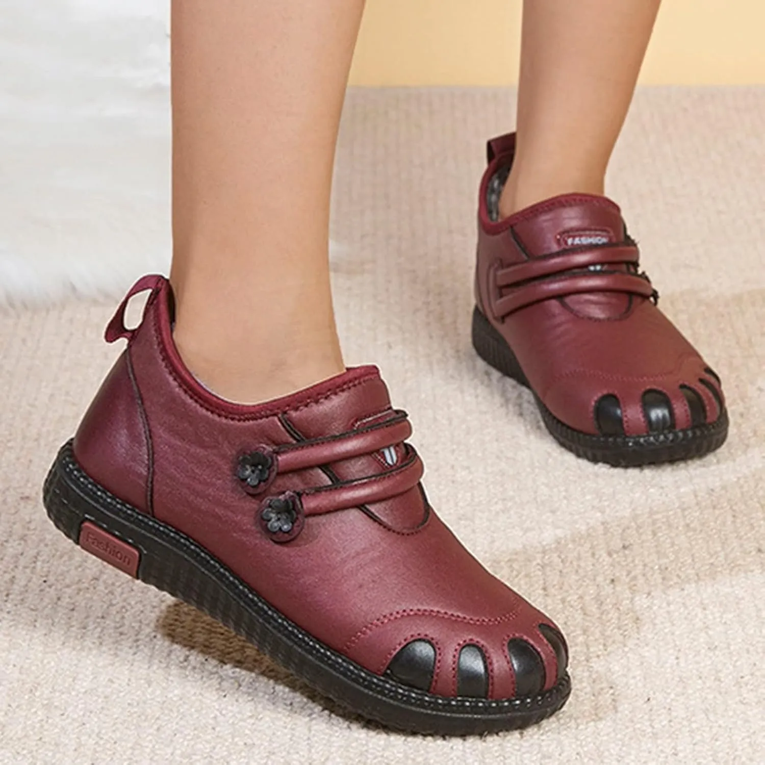 Women's Walking Snow Boots Waterproof Insulated Women's Winter Snow Boots Waterproof Women's Winter Ankle Boots White Women's Winter Boots with Zipper Botas De Invierno Para Mujeres DiabTicos