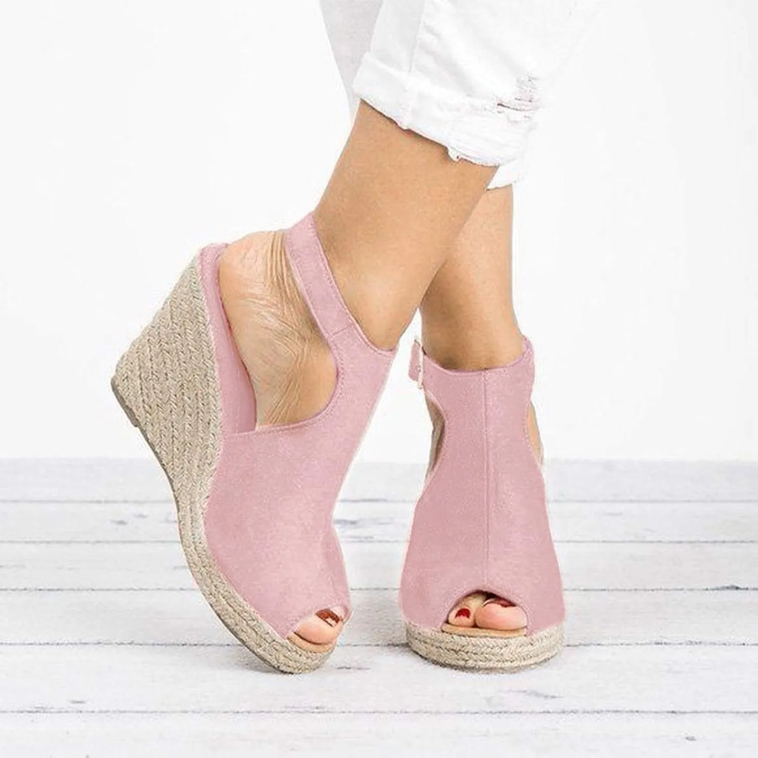 Womens Wedge Sandals Wedge Sandals Open Toe for Women Womens Dress Slip on Sandal Comfortable Shoes Comfortable Dressy Women Dressy