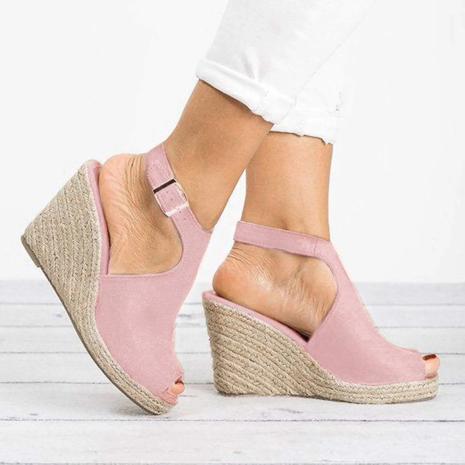 Womens Wedge Sandals Wedge Sandals Open Toe for Women Womens Dress Slip on Sandal Comfortable Shoes Comfortable Dressy Women Dressy