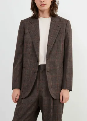 Wool Check Jacket