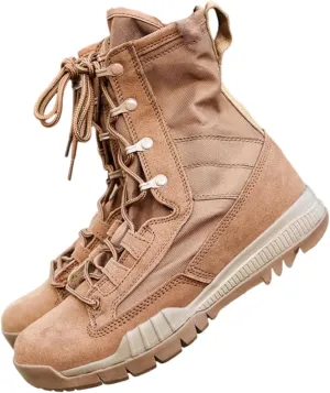 Wygwlg Men Waterproof Military Tactical Boots, Men's Outdoor Breathable High Top Anti Slip Military Tactical Boots, Army Hunting Jungle Hiking Boots, for Backpacking, Camping Climbing